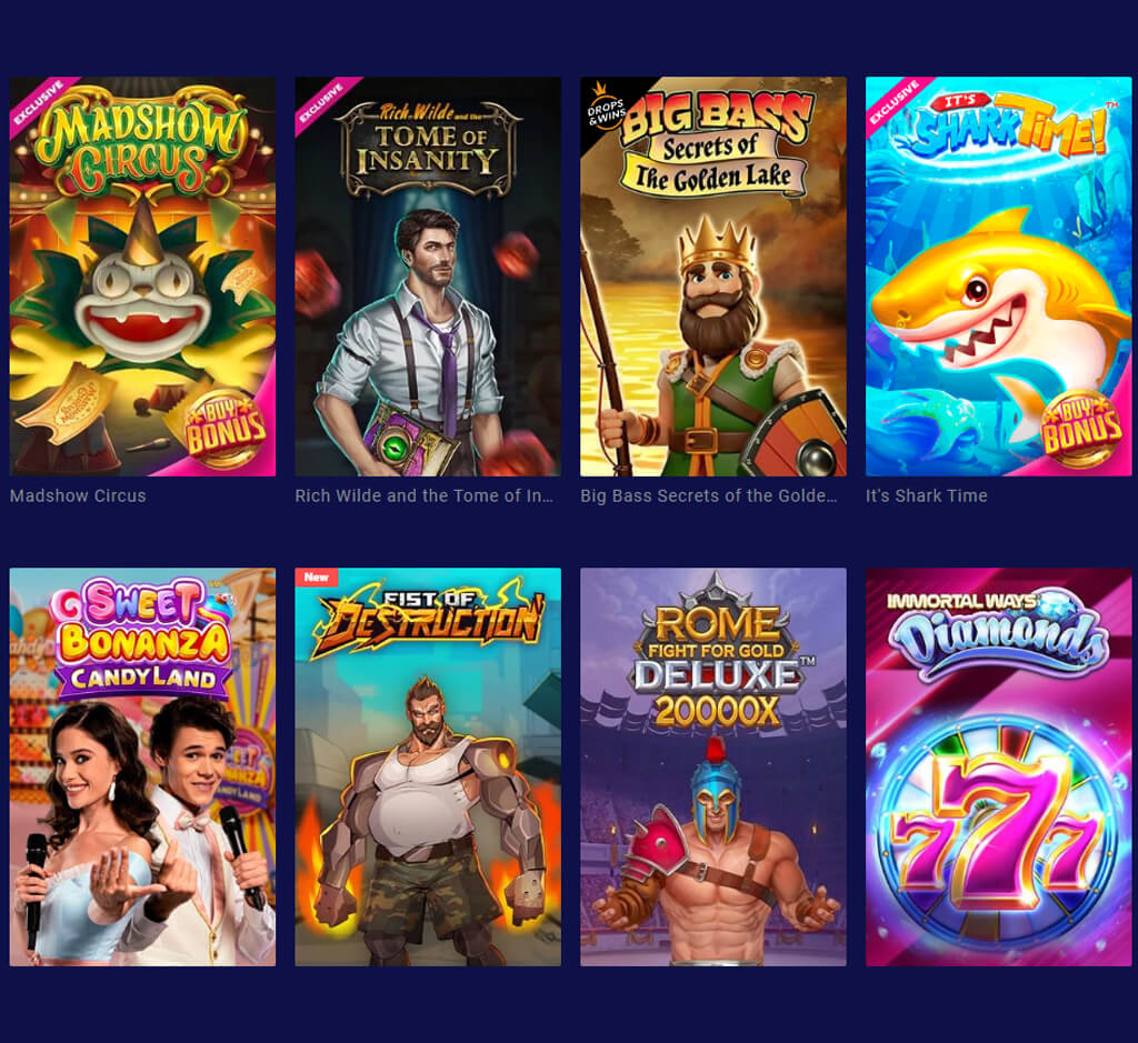 Frumzi popular games on desktop