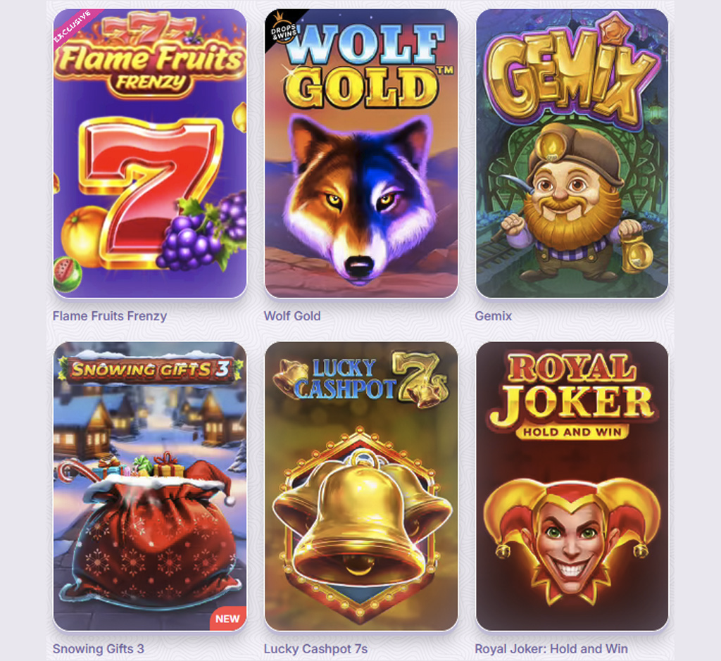 RoboCat slots on desktop